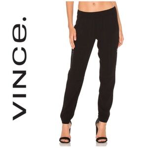 Beautiful Vince crepe zip ankle joggers, 2